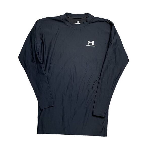 UNDER ARMOUR Baselayer Shirt Black Size XL - Picture 1 of 5